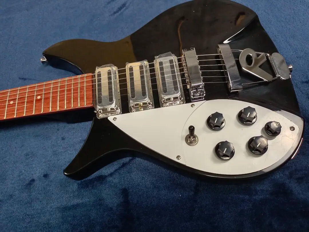 Left-handed guitar, high-quality 6-string 325 electric guitar, with 3 pickups, R tail, free
