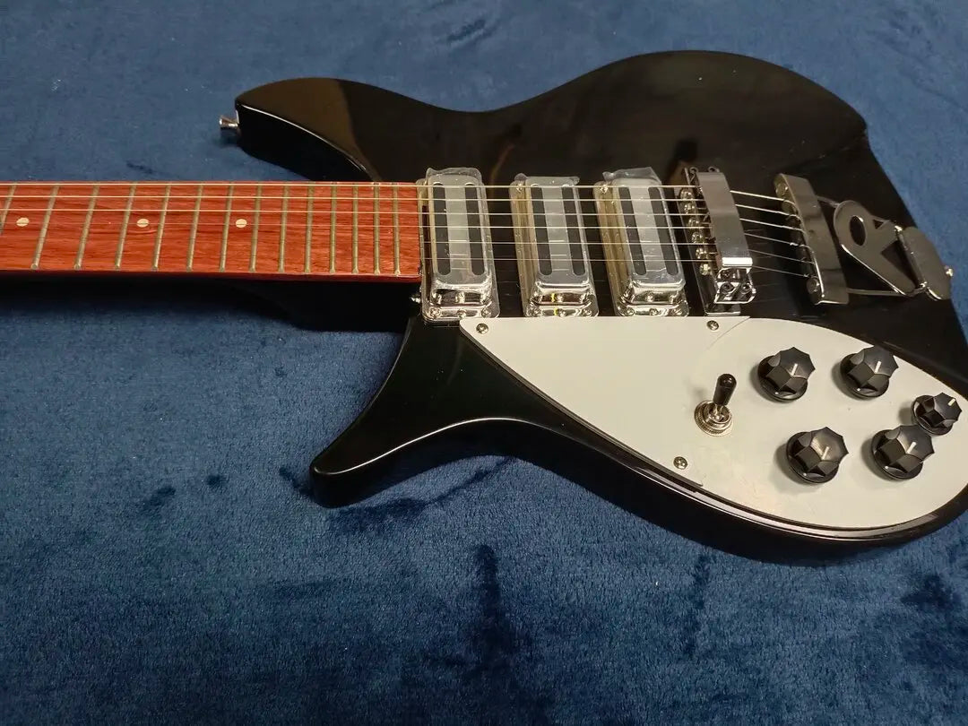 Left-handed guitar, high-quality 6-string 325 electric guitar, with 3 pickups, R tail, free