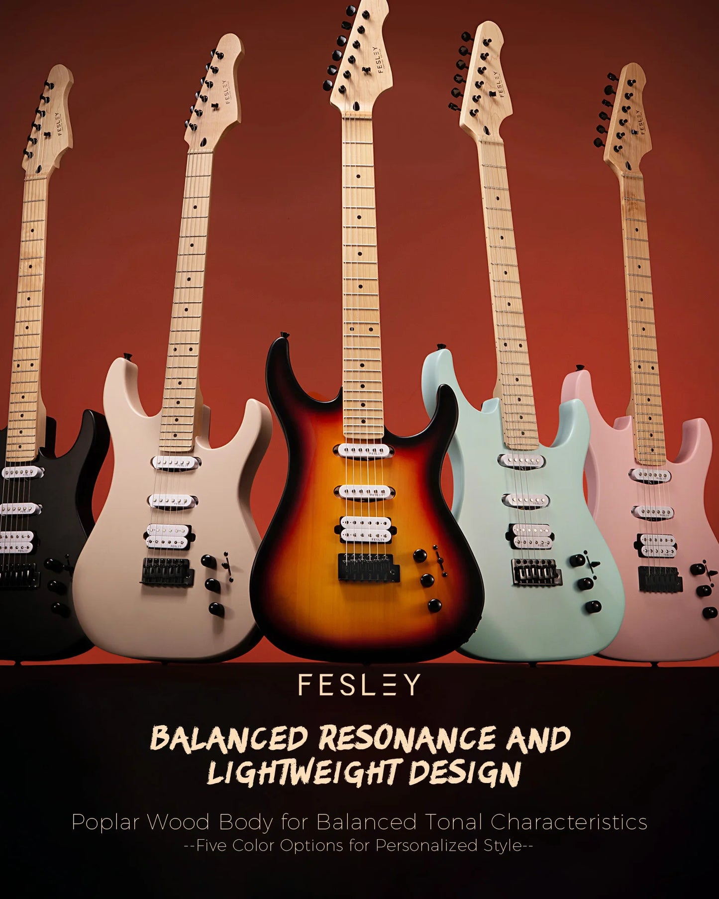Fesley 39" Electric Guitar