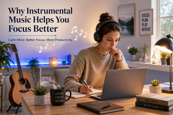 Why Instrumental Music Helps You Focus Better