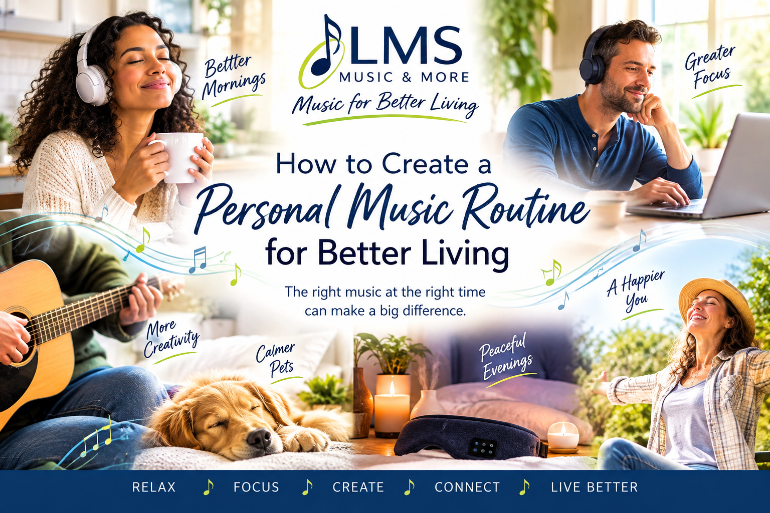 How to Create a Personal Music Routine for Better Living