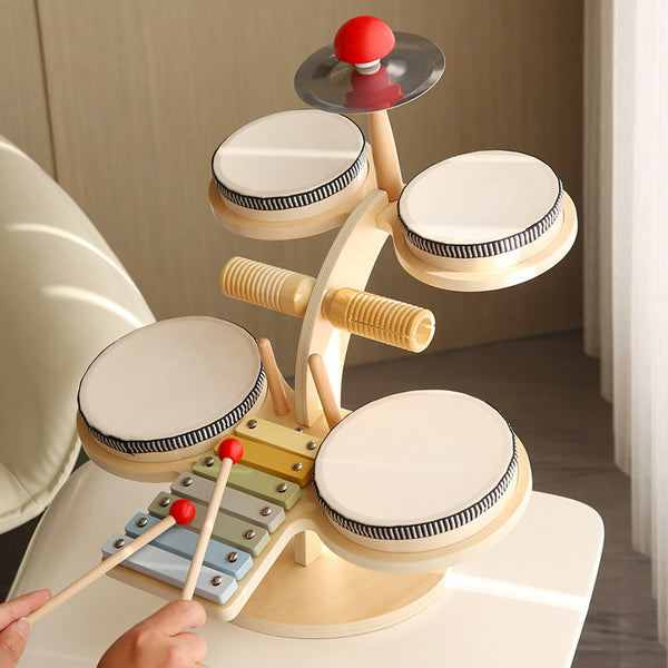Multifunctional Music Drum Toy for Early Education