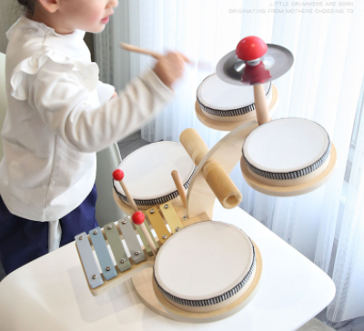 Multifunctional Music Drum Toy for Early Education