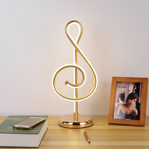 Musical Note LED Night Light for Bedroom Decor