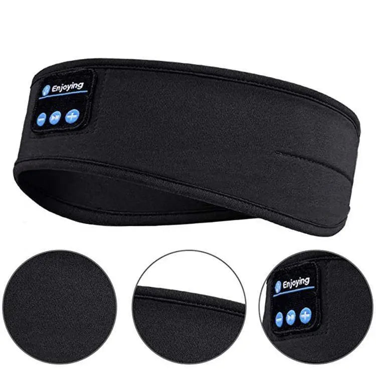 Bluetooth Sleep Mask with Built-In Headphones for Music & Relaxation