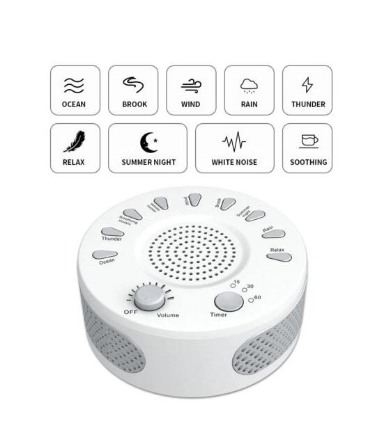Sleep Sound Machine with 9 Built-In Soothing Sounds