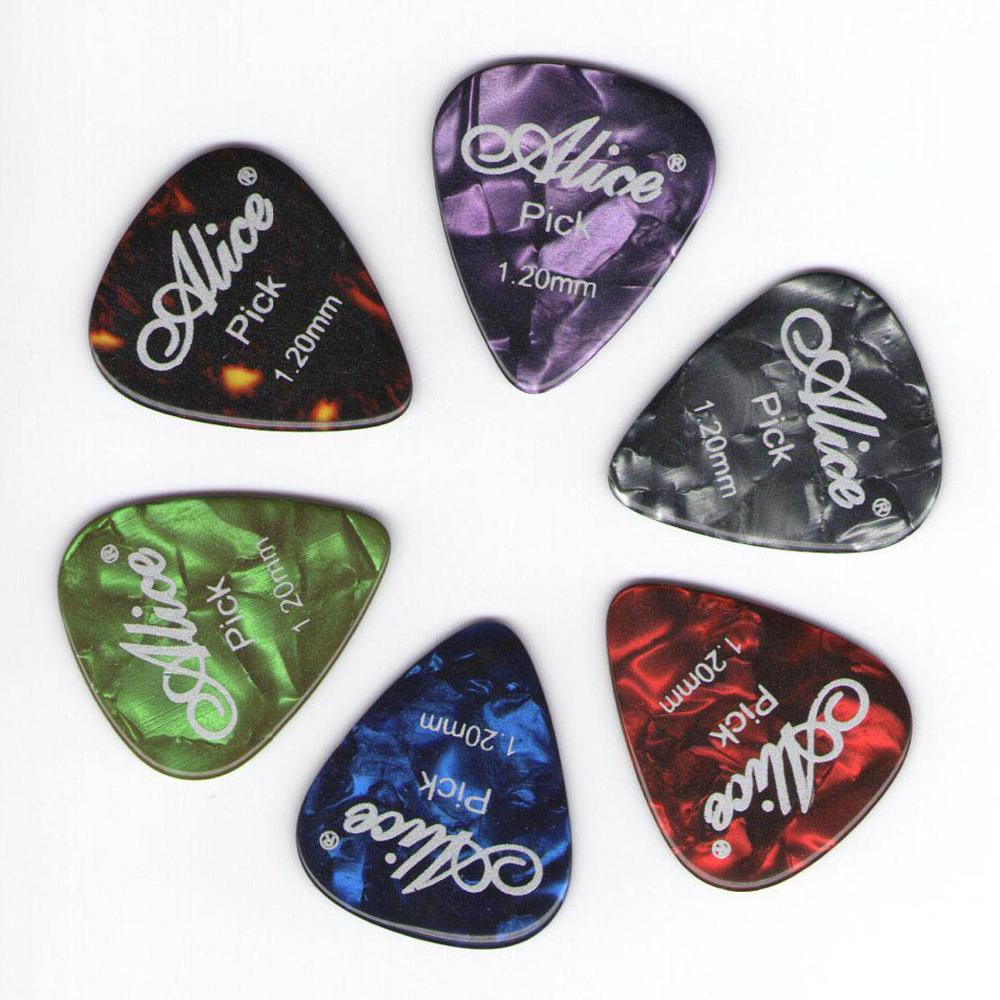Alice Celluloid Guitar Picks (6-Pack)