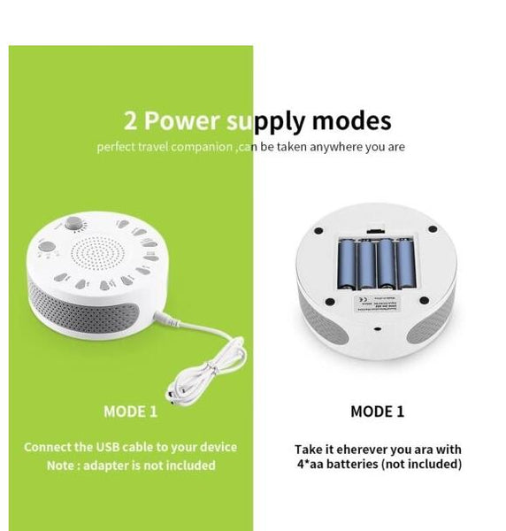Sleep Sound Machine with 9 Built-In Soothing Sounds
