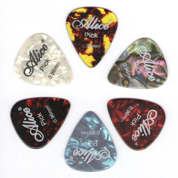 Alice Celluloid Guitar Picks (6-Pack)