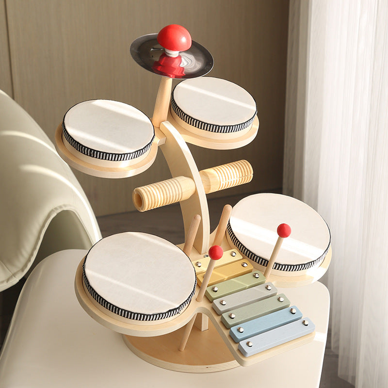 Multifunctional Music Drum Toy for Early Education