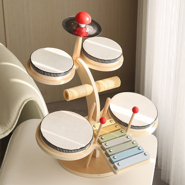 Multifunctional Music Drum Toy for Early Education