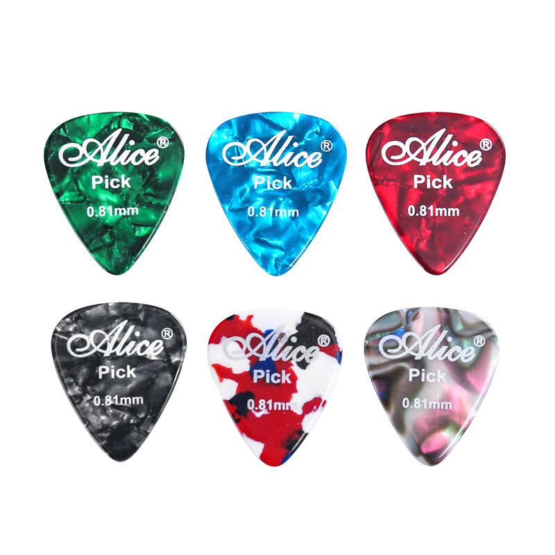 Alice Celluloid Guitar Picks (6-Pack)