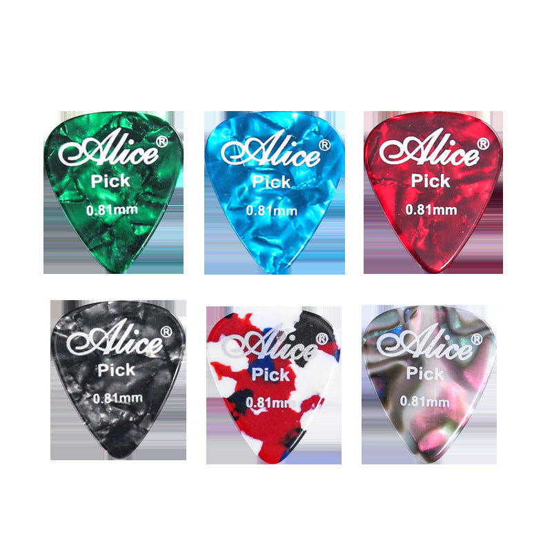 Alice Celluloid Guitar Picks (6-Pack)