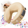 Bluetooth Music Face Cradle Cushion with Stereo Speakers & Memory Foam