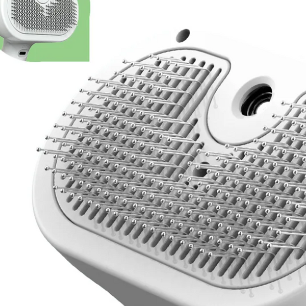 Self-Cleaning Spray Grooming Brush for Dogs & Cats