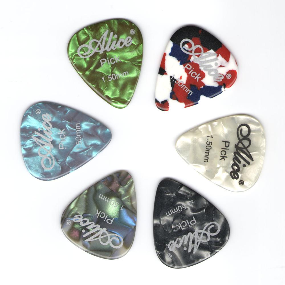 Alice Celluloid Guitar Picks (6-Pack)