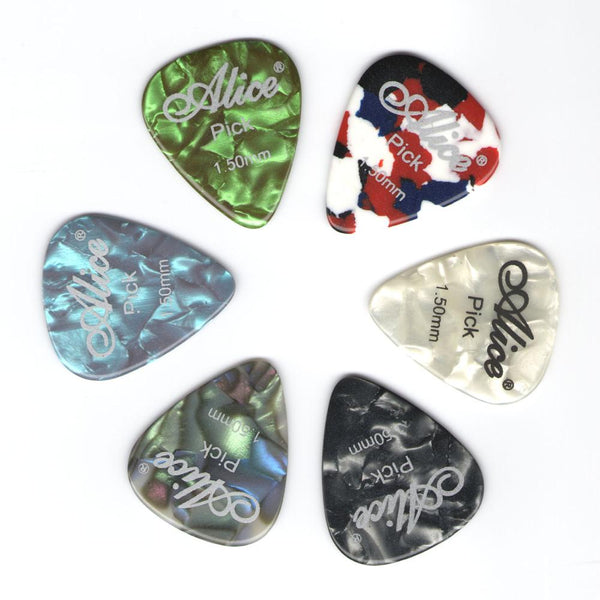 Alice Celluloid Guitar Picks (6-Pack)