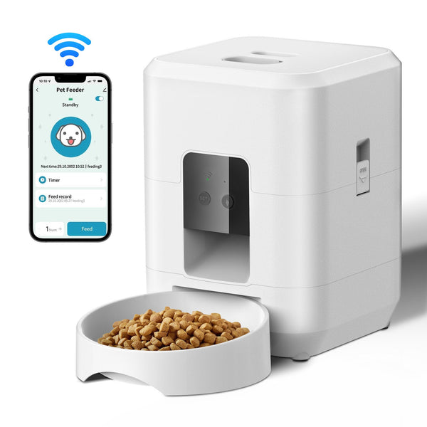 Smart Automatic Pet Feeder with WiFi & Timer