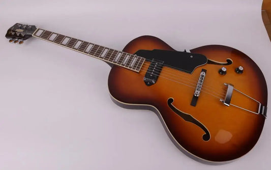 Good quality jazz hollow body electric guitar electricas electro electrique guitare