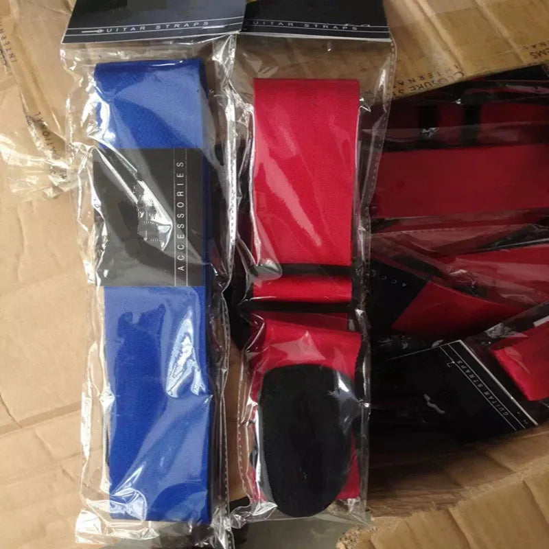 Acoustic Guitar Strap Leather Adjustable
