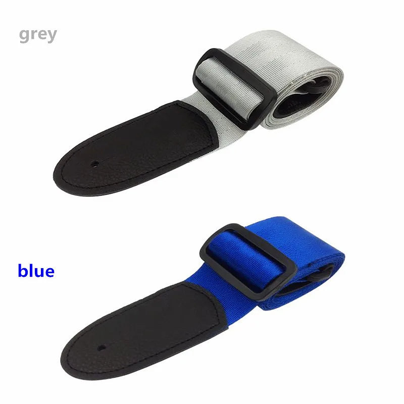Acoustic Guitar Strap Leather Adjustable