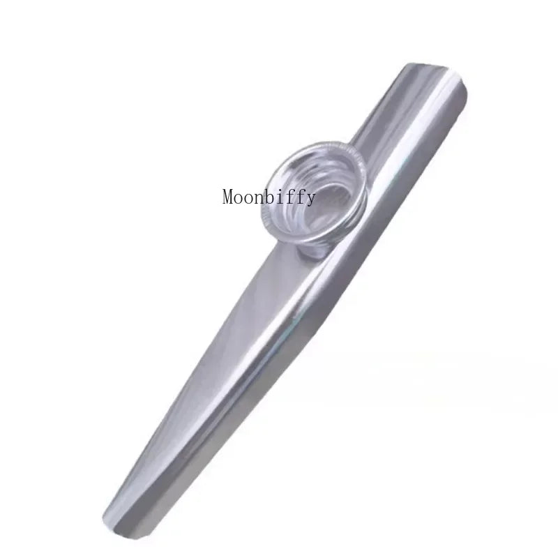 Metal Kazoos Musical Instruments Flutes Diaphragm Mouth Kazoos Musical Instruments Good Companion for Guitar Musical Instruments