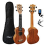 Aiersi 4 String Mahogany  Mini Guitar/Ukulele -21 Inch
