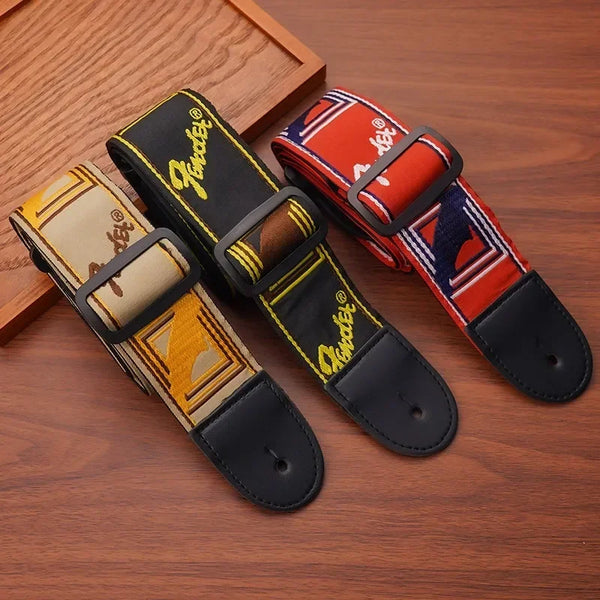 Guitar Strap 40/41 Inch Artistic Color Matching Diagonal