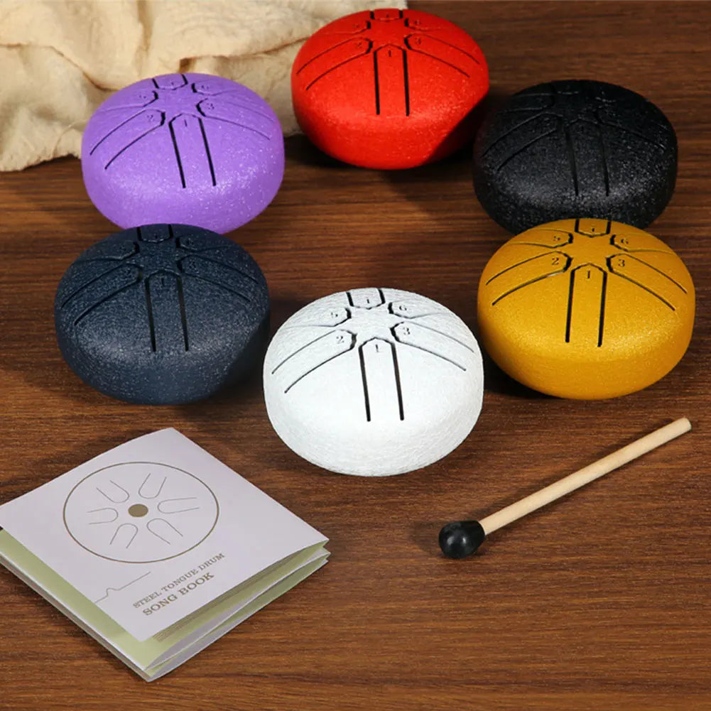 3 Inch 6 Notes Rain Drum Outdoor Rain Chime for Yoga Meditation