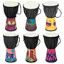 4 Inch Handmade Colorful African Drums