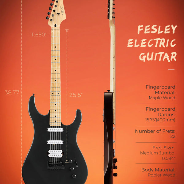 Fesley 39 Inch Electric Guitar