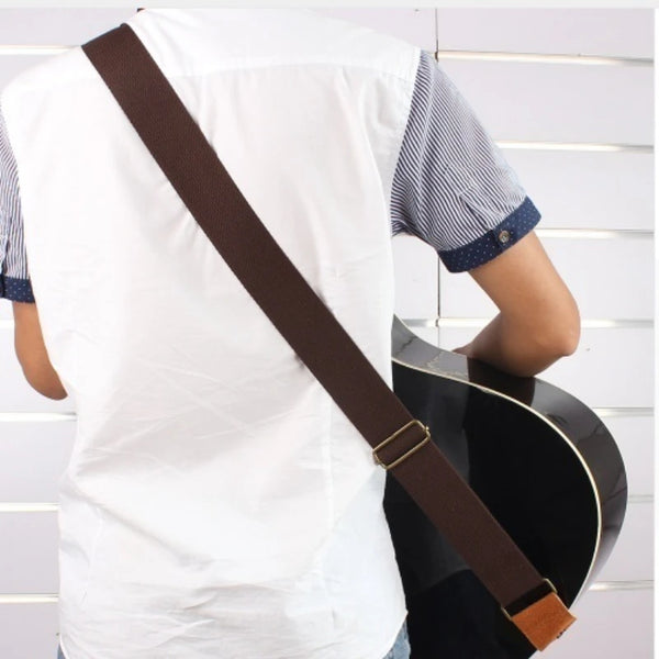 Adjustable Pure Cotton Guitar Strap