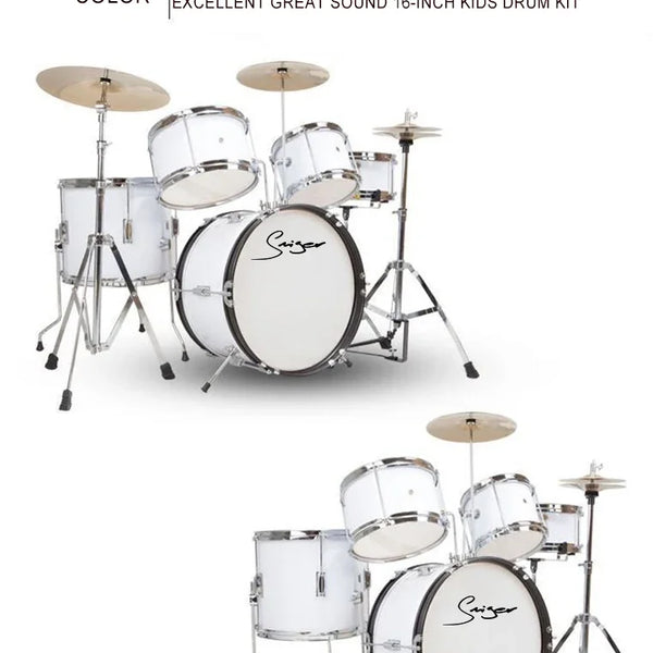 Drum Kit  High Quality Musical Percussion Instrument 5 Piece