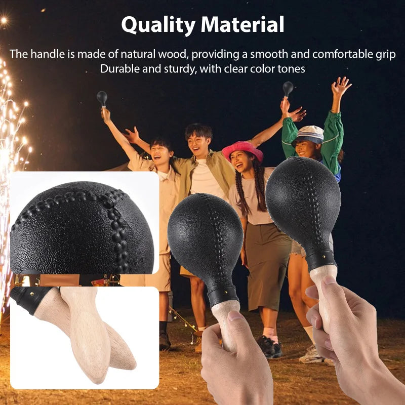 Sand Hammer Wood Concert Maracas