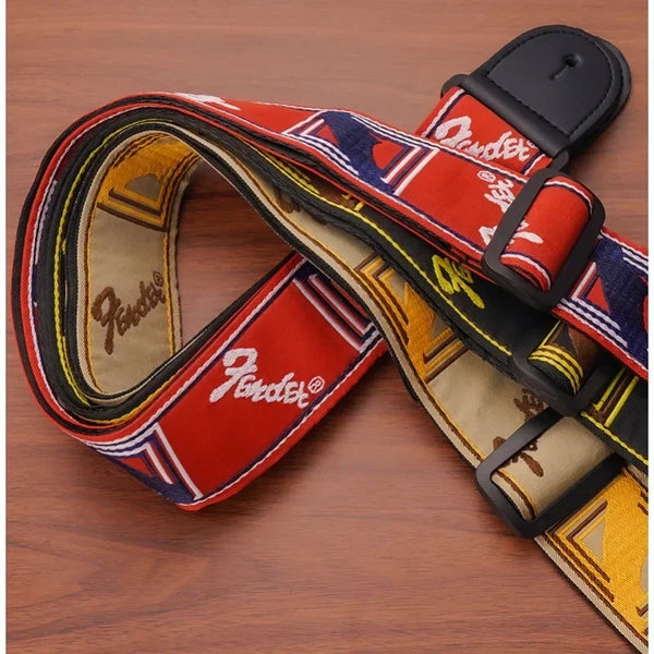 Guitar Strap 40/41 Inch Artistic Color Matching Diagonal