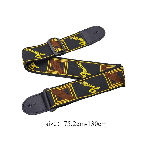 Guitar Strap 40/41 Inch Artistic Color Matching Diagonal