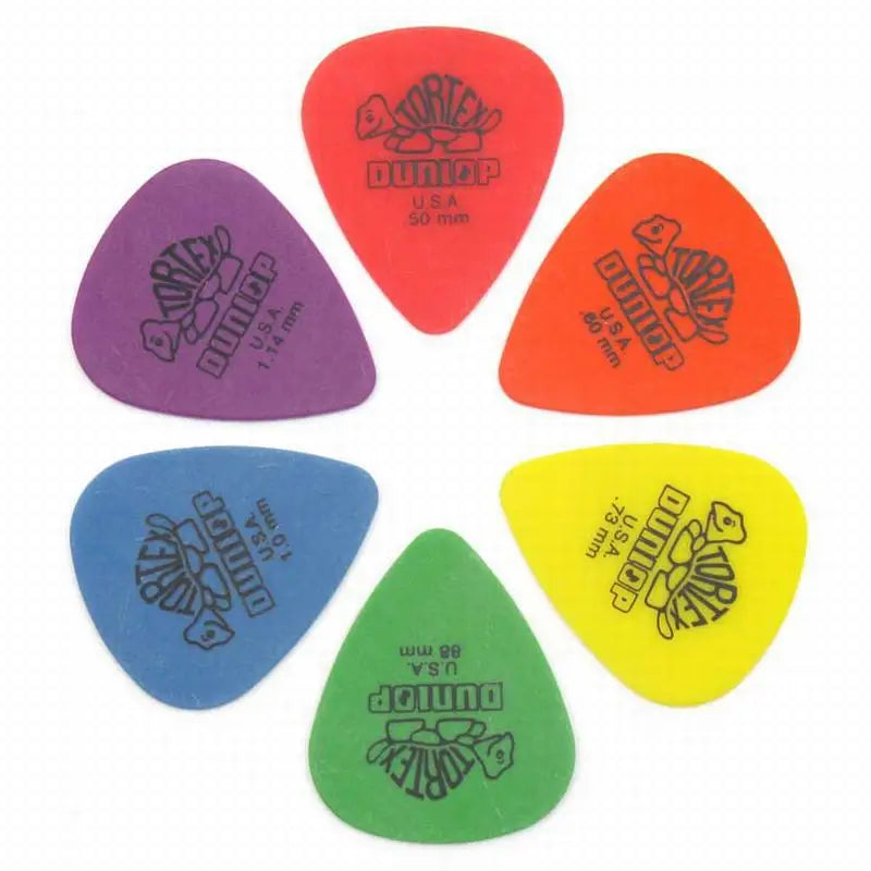 10pcs Dunlop Guitar Picks 6 Thickness Options for Acoustic & Electric Guitar