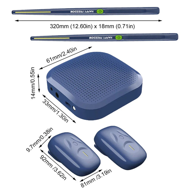 Air Drum with Drumsticks Set Portable Electronic Virtual Drum for Beginners