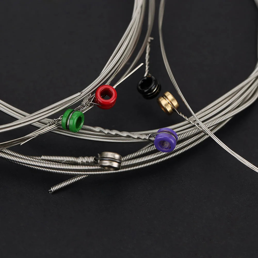 10 Sets Orphee RX15 Electric Guitar Strings .009-.042 Nickel Alloy Super Light