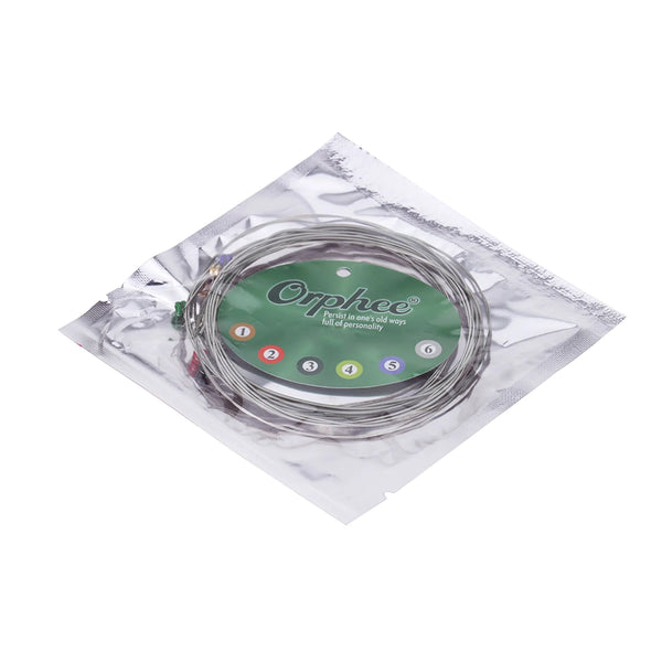10 Sets Orphee RX15 Electric Guitar Strings .009-.042 Nickel Alloy Super Light