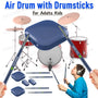 Electronic Virtual Air Drum set with Drumsticks for Beginners