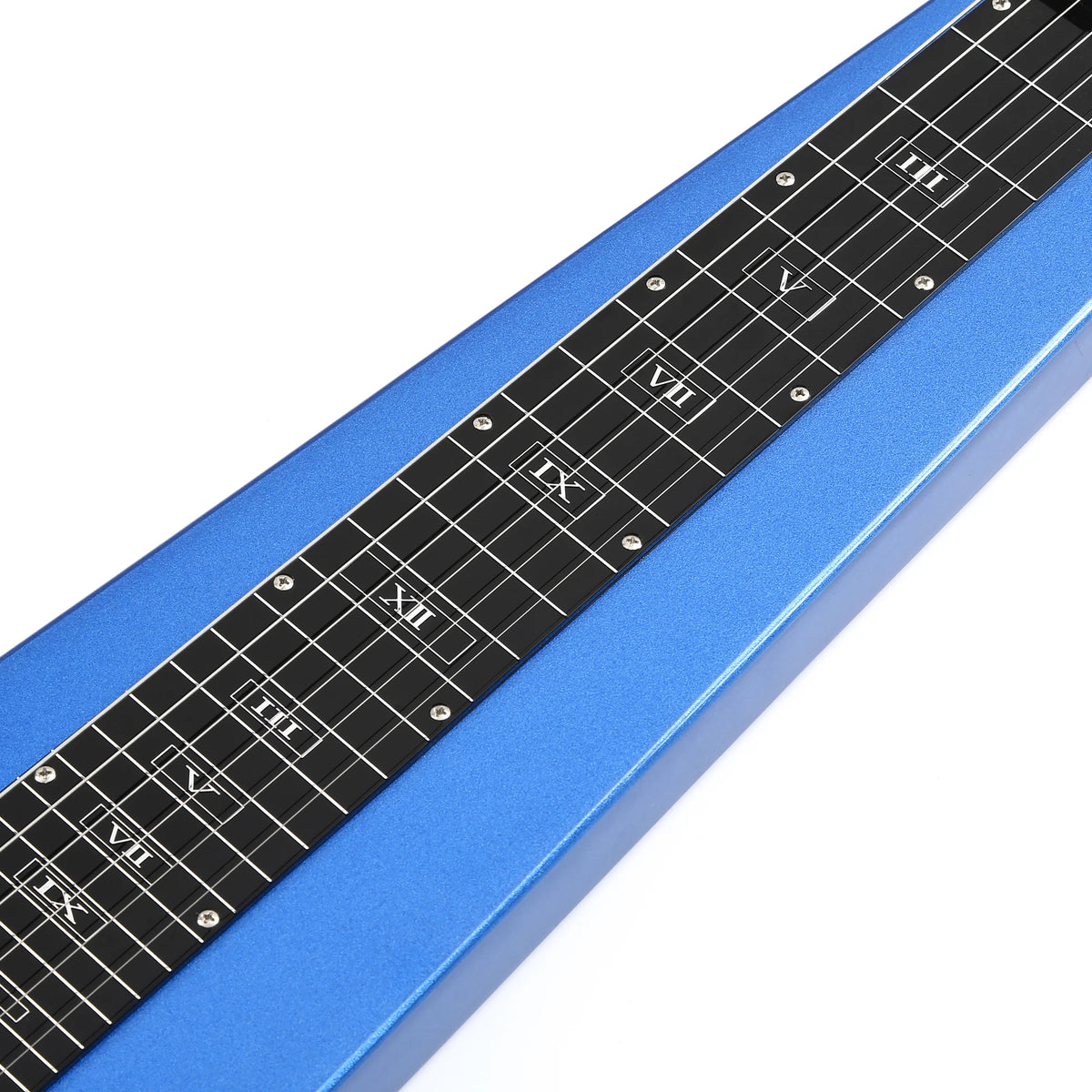 Lap Steel Guitar 6 String Slotted Headstock with Gigbag & Slide Bar