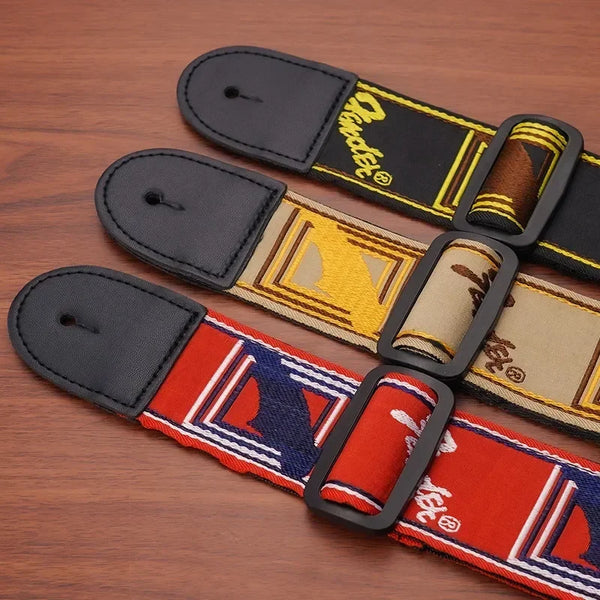 Guitar Strap 40/41 Inch Artistic Color Matching Diagonal