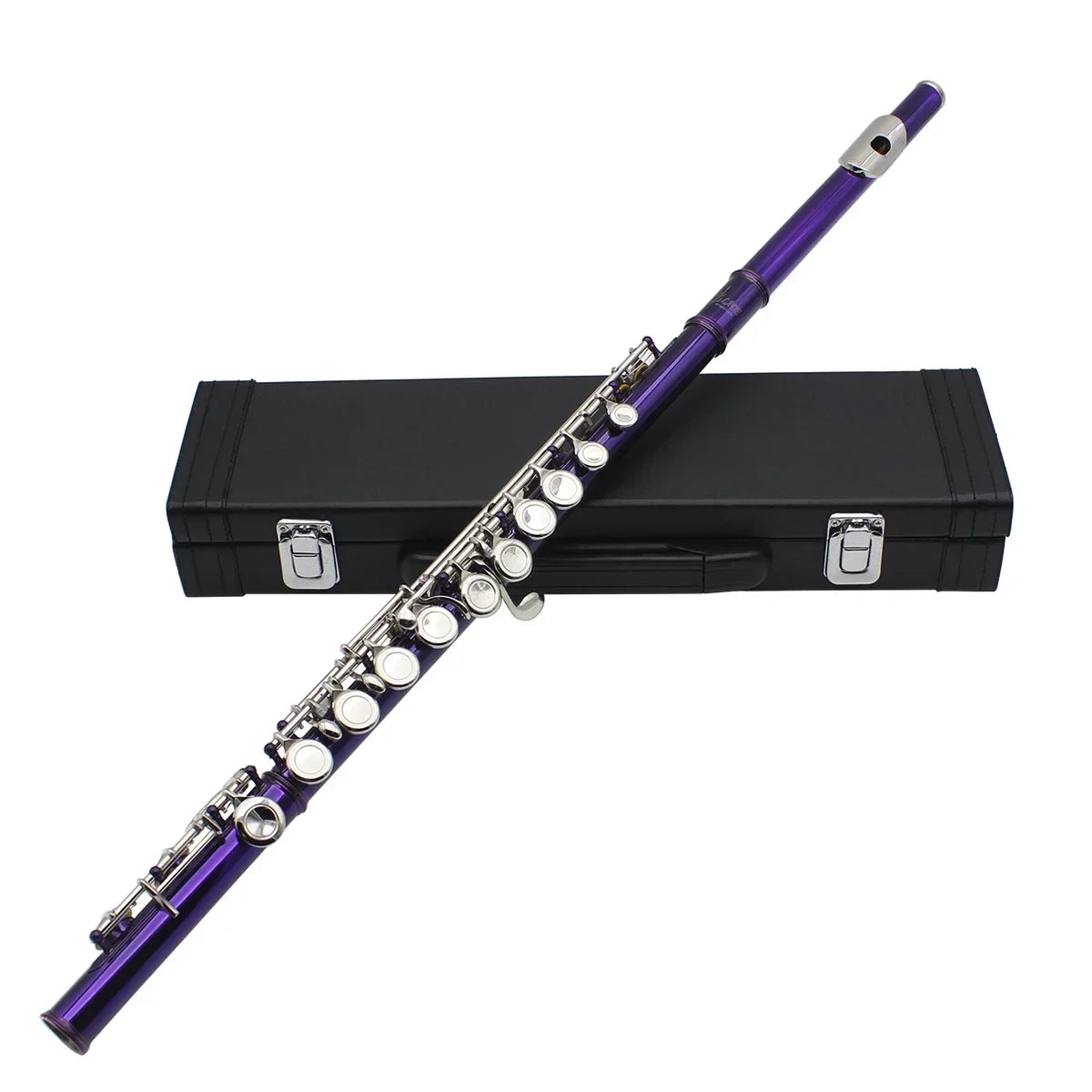 SLADE 16 Holes C Tone Flute with E Key Cupronickel Woodwind Beginner Kit