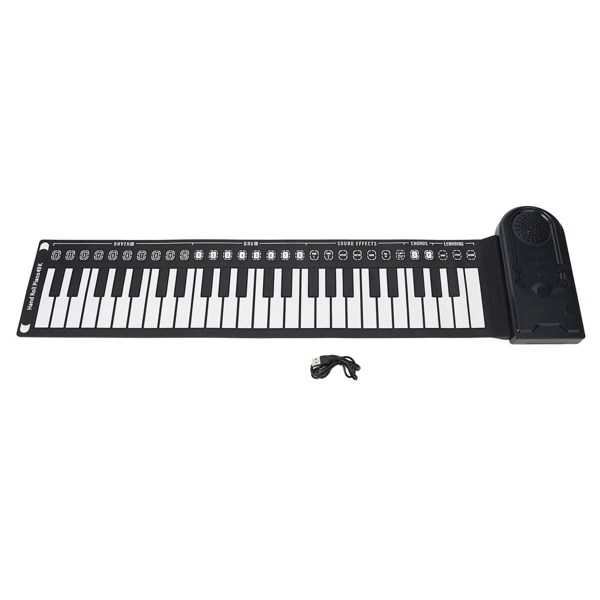 Foldable Roll Up Piano Soft Keyboard Electronic Organ High Quality Gift