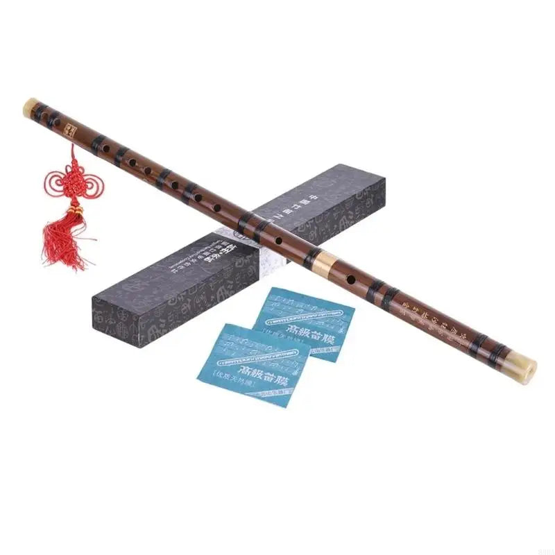 Bamboo Flute Portable Chinese Flute Musical Instrument Gift for Kids Adults