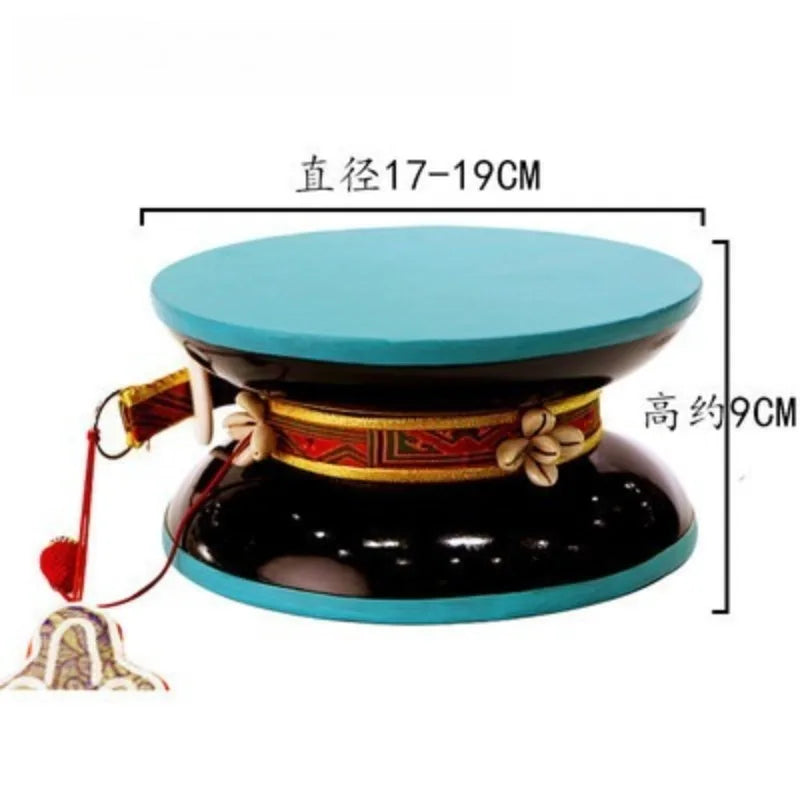 Nepalese Handmade Sheepskin Tambourines