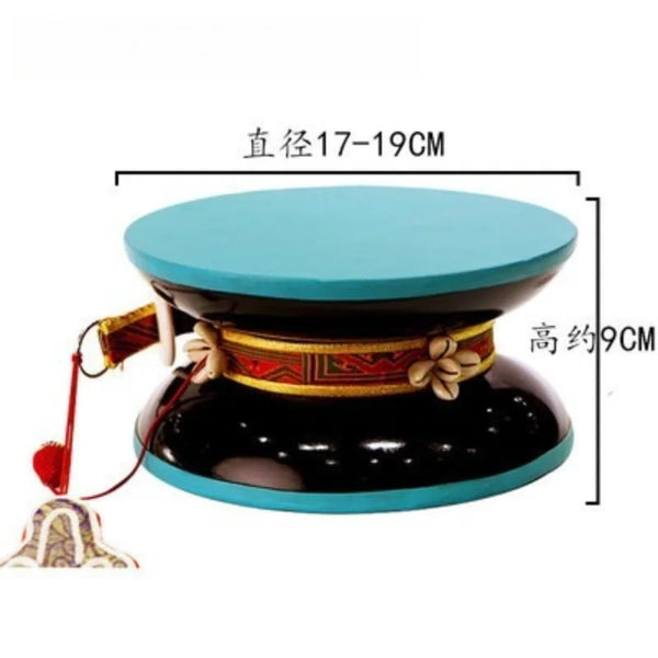 Nepalese Handmade Sheepskin Tambourines