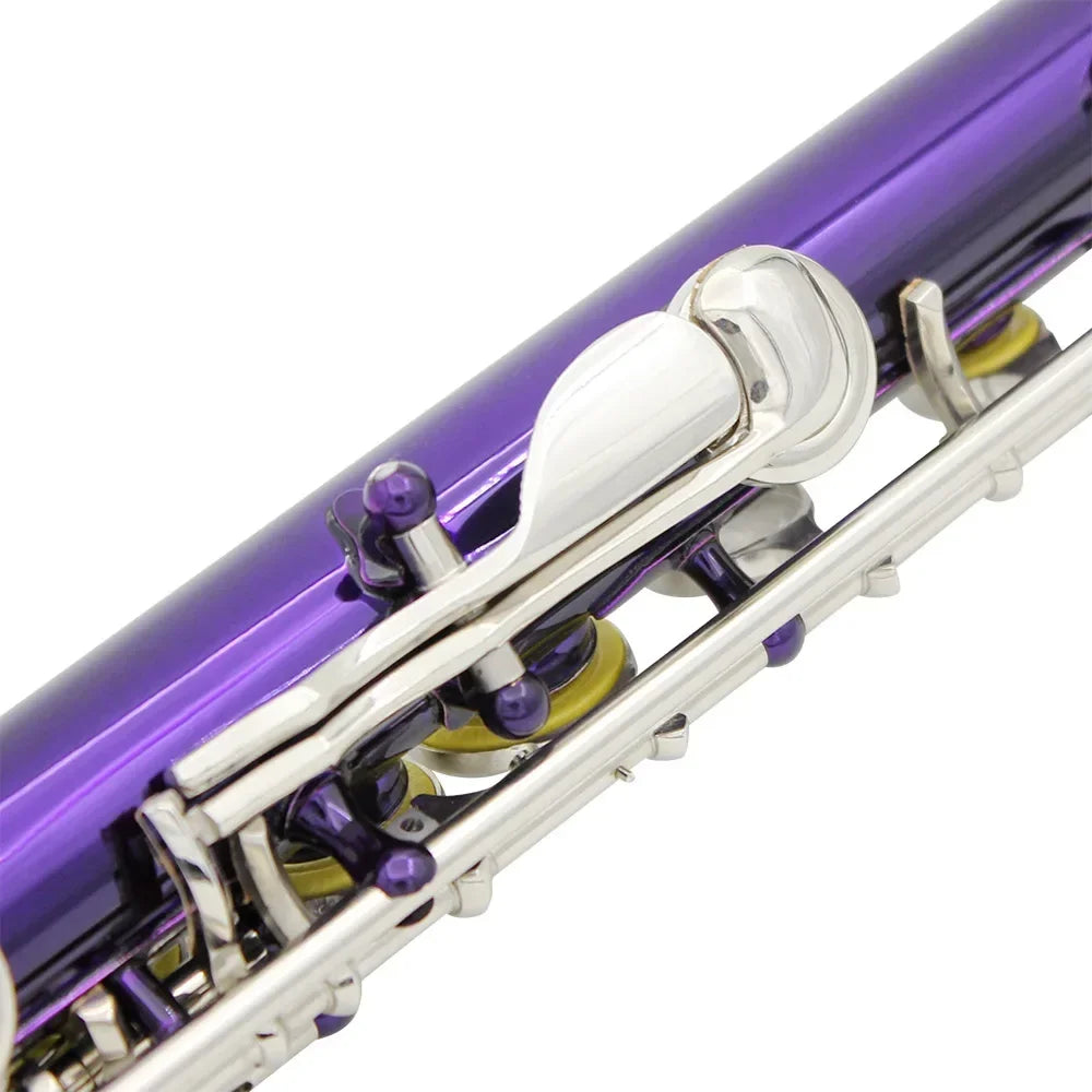 SLADE 16 Holes C Tone Flute with E Key Cupronickel Woodwind Beginner Kit