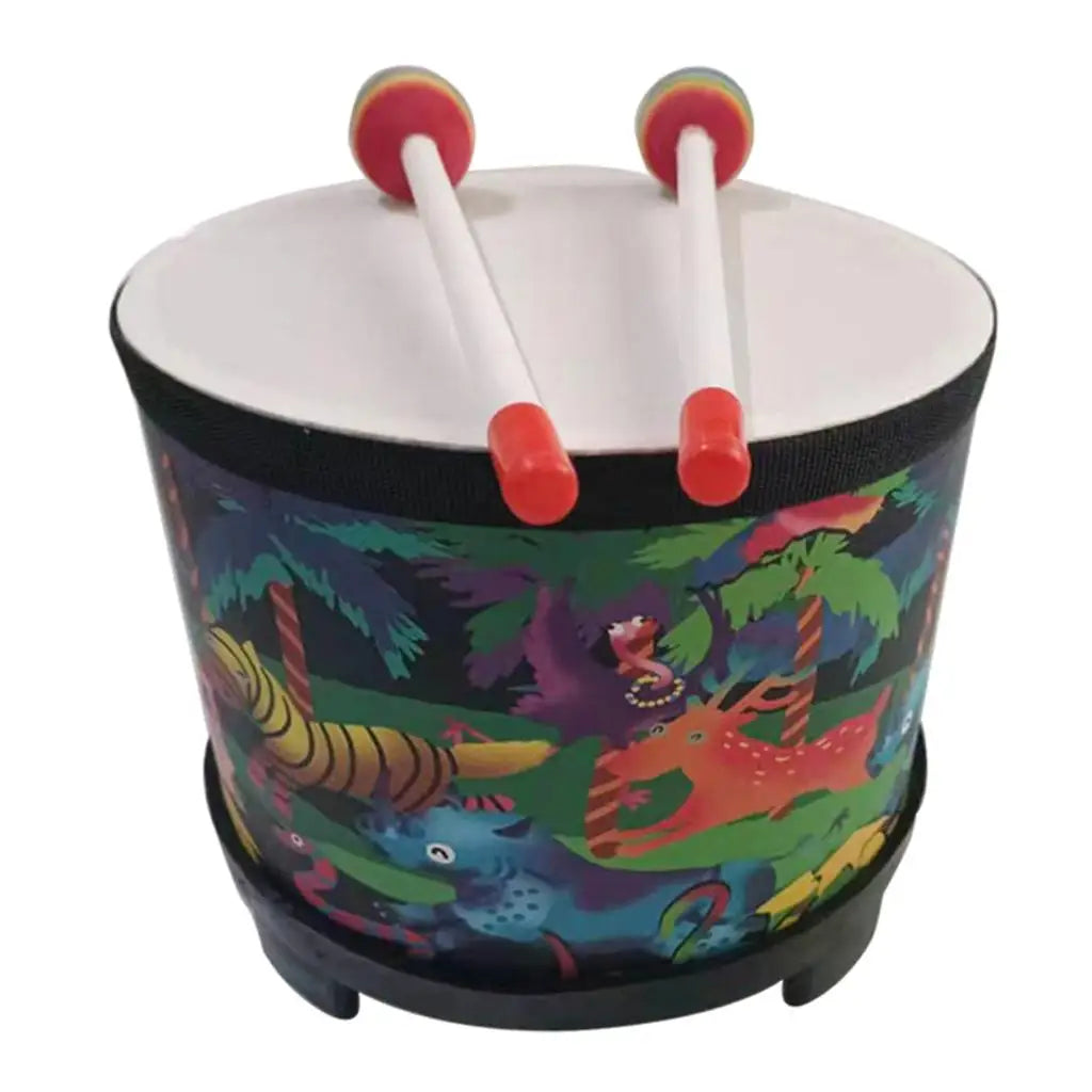 Wooden Floor Drum with 2 Drumsticks